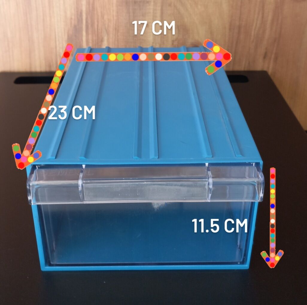 PLASTİK ÇEKMECELİ KUTU 175 (Copy)