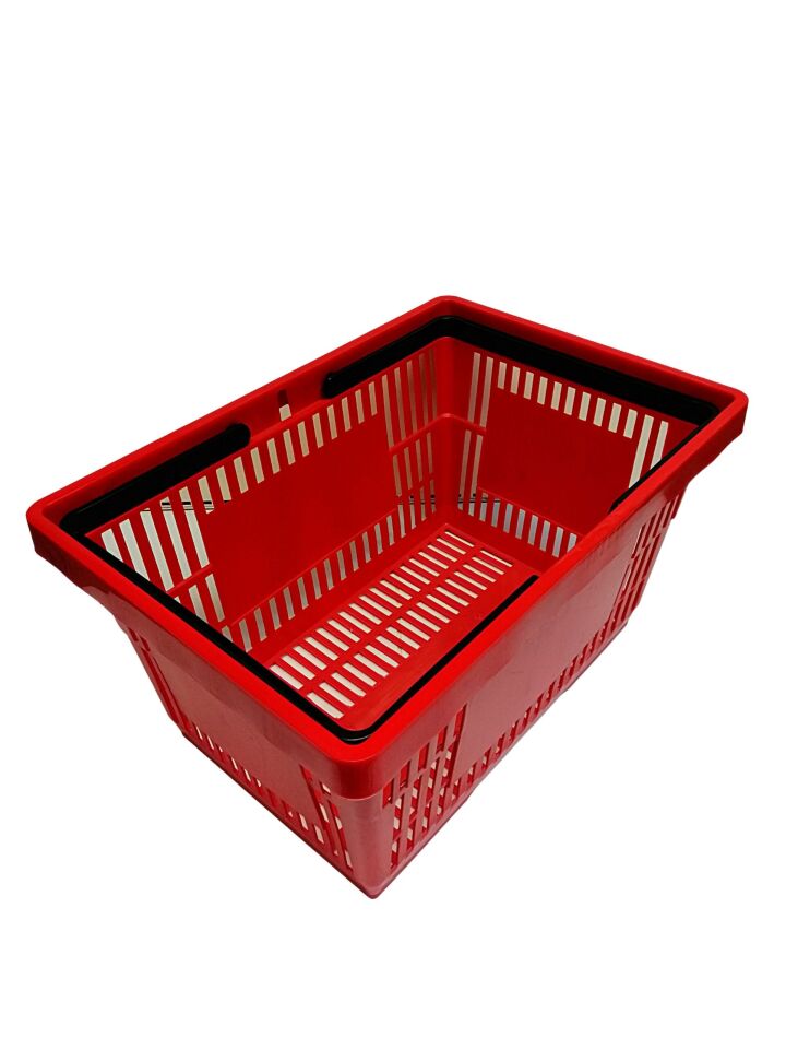 ALIŞVERİŞ SEPETİ 20 LT ÇİFT SAPLI, Market Alışveriş Sepeti Elde Taşınan
