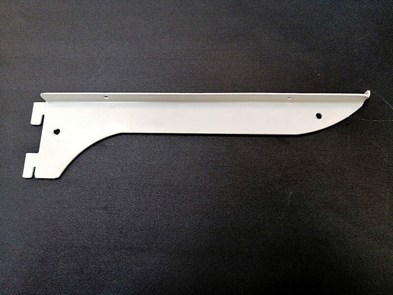 ETEKLİ KONSOL 30 CM BEYAZ Ayarlanabilir Raf Ayağı Profil için Dişli Raf Ayağı
