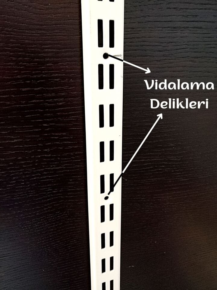 PANO DELİKLİ 42X70CM Ürün Tel Askılar Asmak için Pano, Tel Askı Delikleri için Plaka, Tel Askı Tezgahı Delikli Tezgah