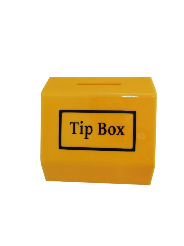 KİLİTLİ PLEKSİ KUTU “TİP BOX” KÜÇÜK 15X10XH:13CM Sadaka Kutusu Tip Box Pleksi Kutu