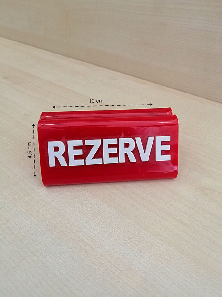 REZERVE MENÜLÜ KIRMIZI-BEYAZ (285)