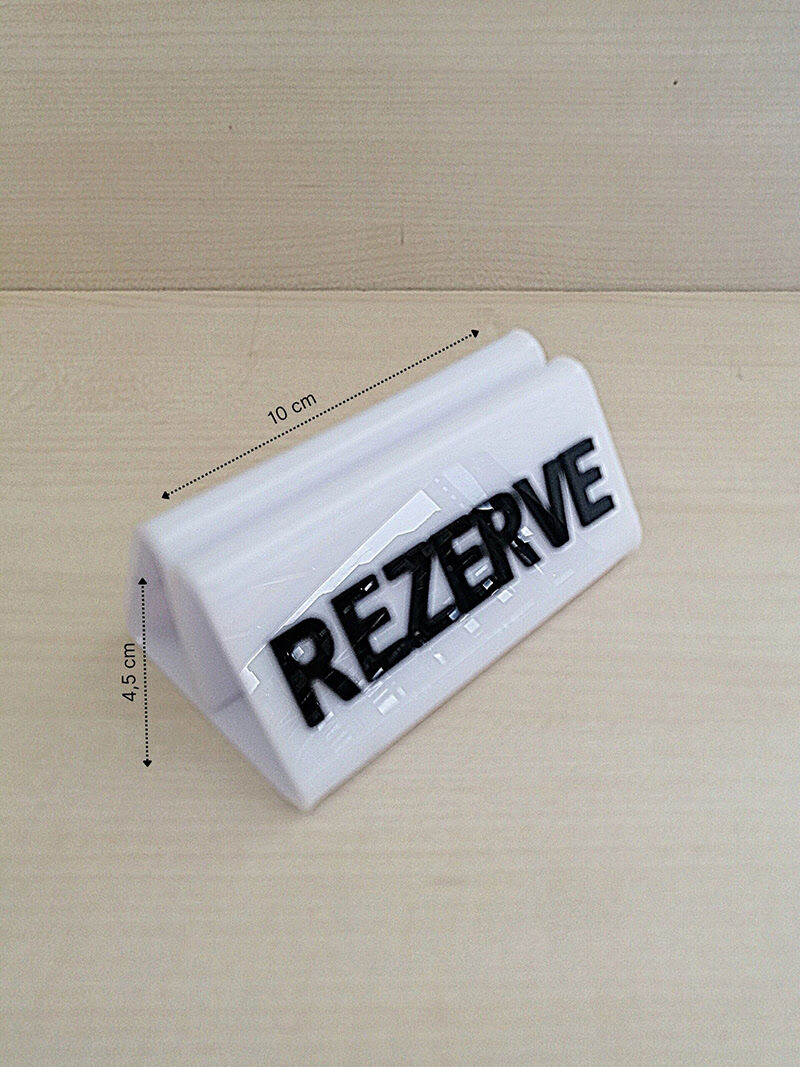 REZERVE MENÜLÜ BEYAZ-SİYAH (287)