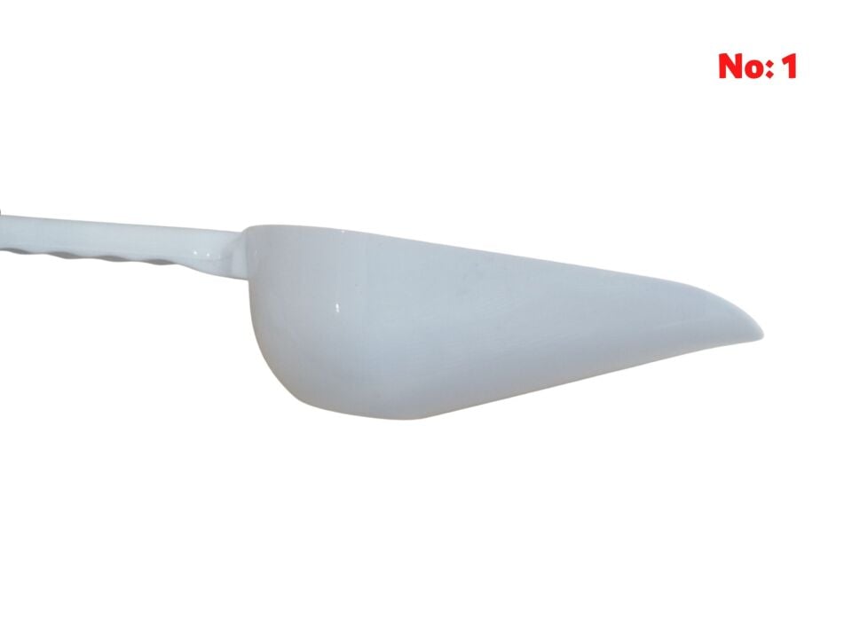 KÜREK NO:1 Plastik Kürek Ürün Küreği Kahve Baharat Kuruyemiş Bakliyat Küreği Gıda Teşhir ve Dökme Kürek
