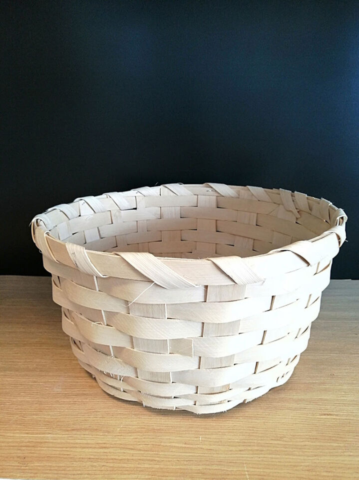 SEPET YATAY ÖRGÜLÜ ÇAP:33CM H:18CM