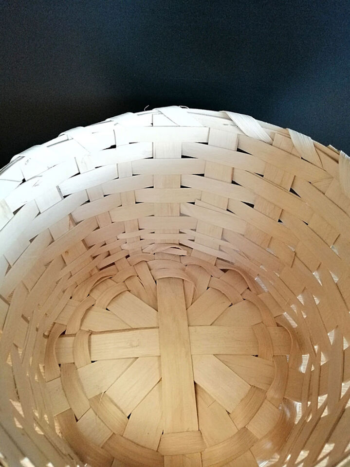 SEPET YATAY ÖRGÜLÜ ÇAP:33CM H:18CM