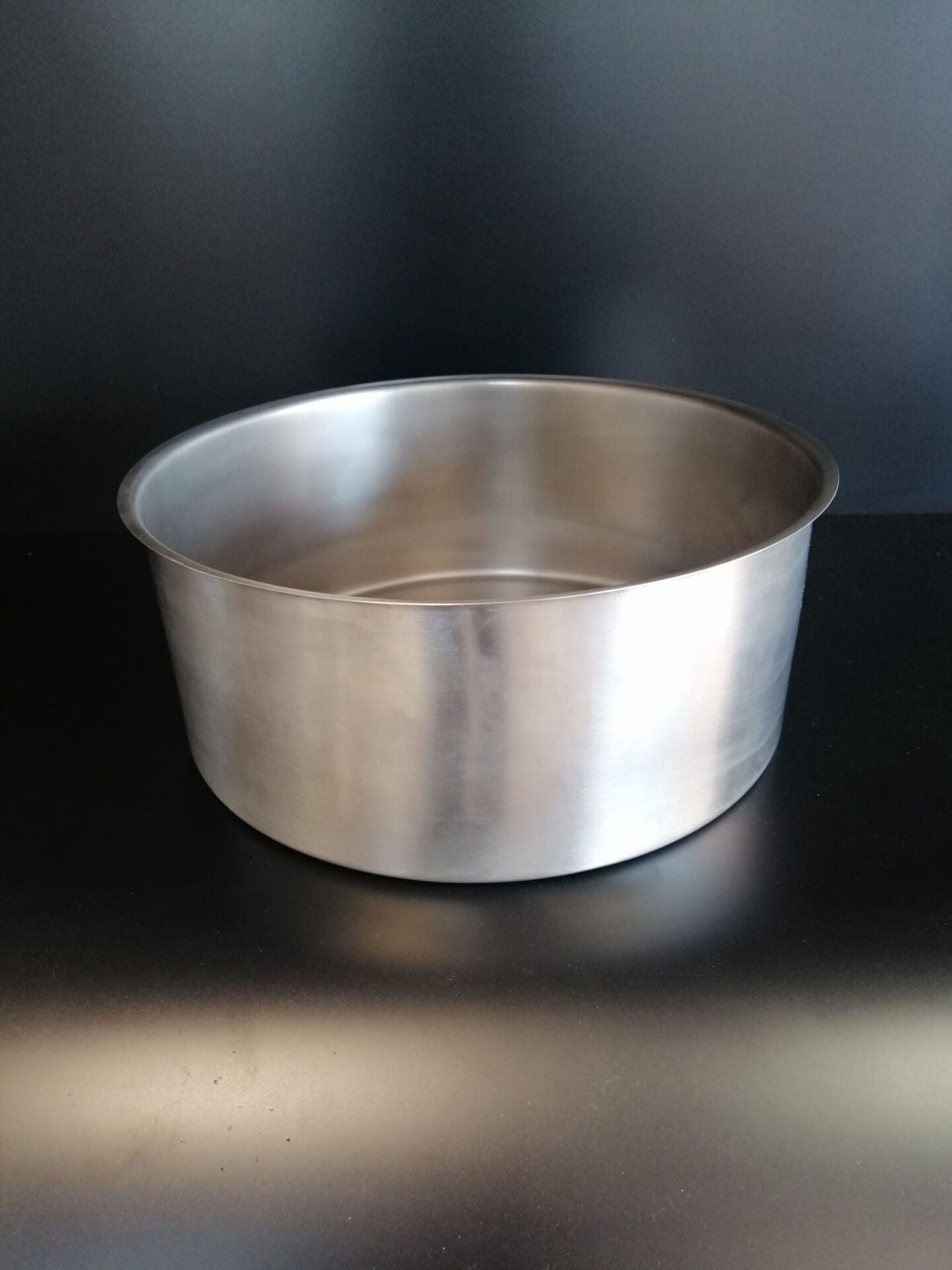 İÇ KAPAK METAL ÇAP:30CM H:14 CM KROM Kova Bidon için İç Kapak Krom Metalden Gıda İç Kapağı Krom Metal Kap