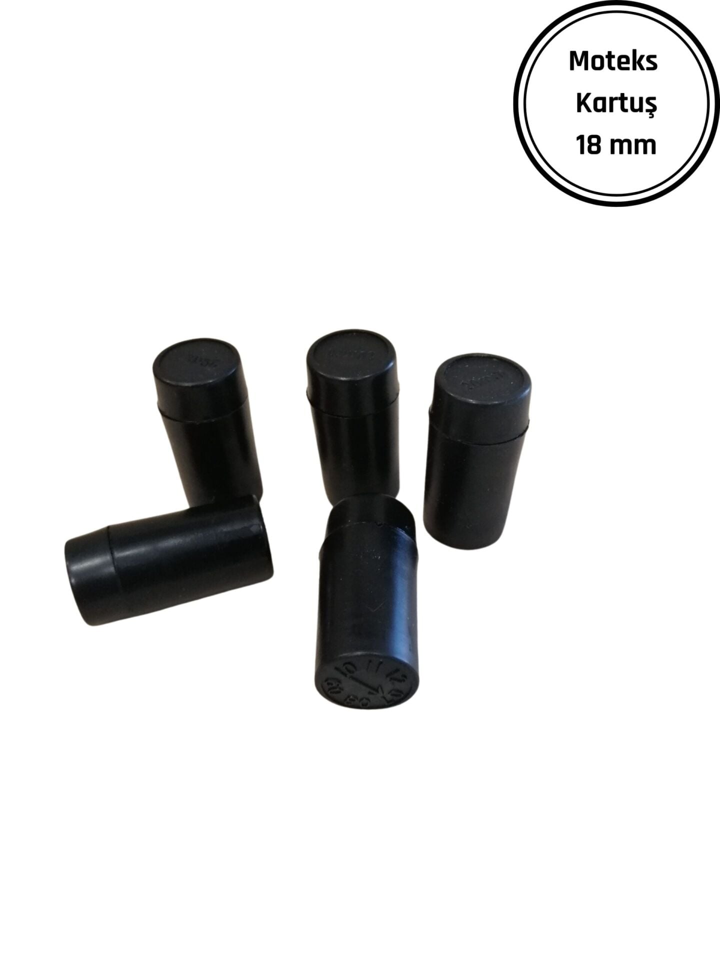 MOTEKS KARTUŞ 18MM Moteks Etiket Makinesi Kartuşu Siyah Kartuş 18 MM