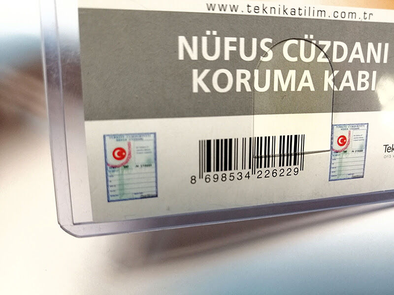 KİMLİK KORUMA KILIFI (ESKİ TİP KİMLİKLER İÇİN)