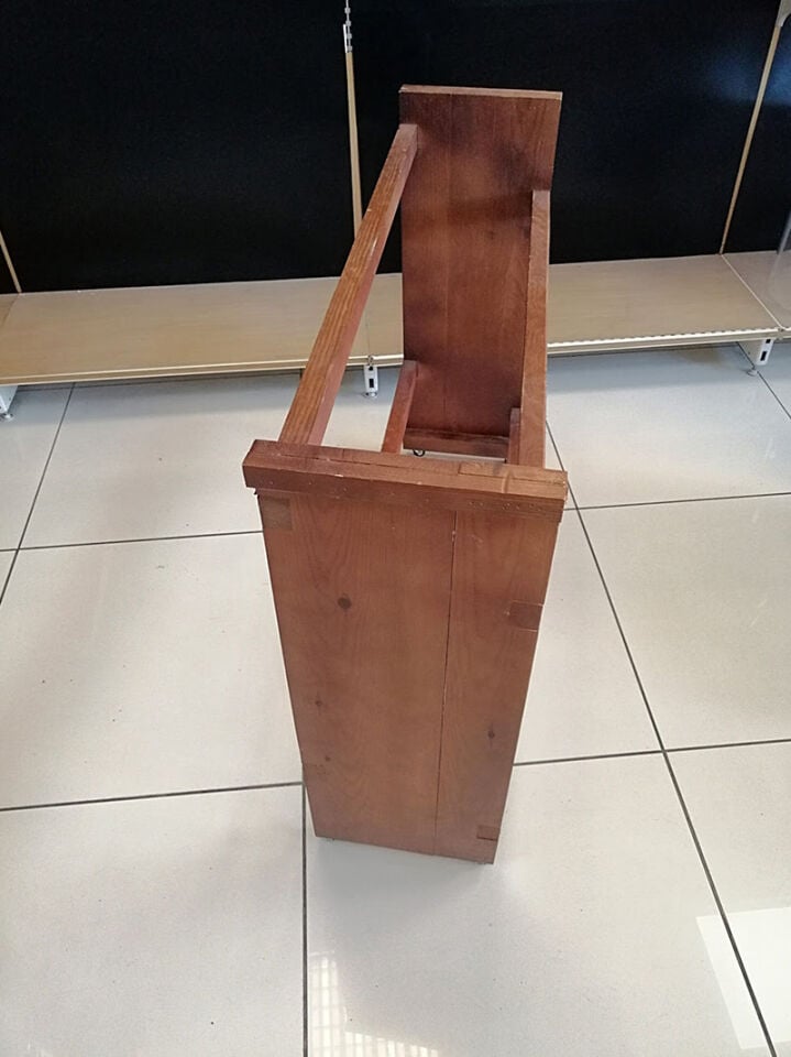 6 LI Bakliyat Ahşap BİDON SET Standı KUMAŞ KAPLAMA Ahşap Bakliyat Kovaları