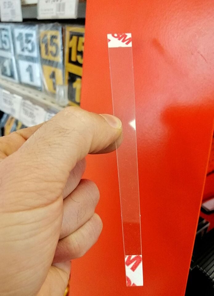 RAF ÖNÜ KUPON TUTUCU PEN WOBLER 15CM