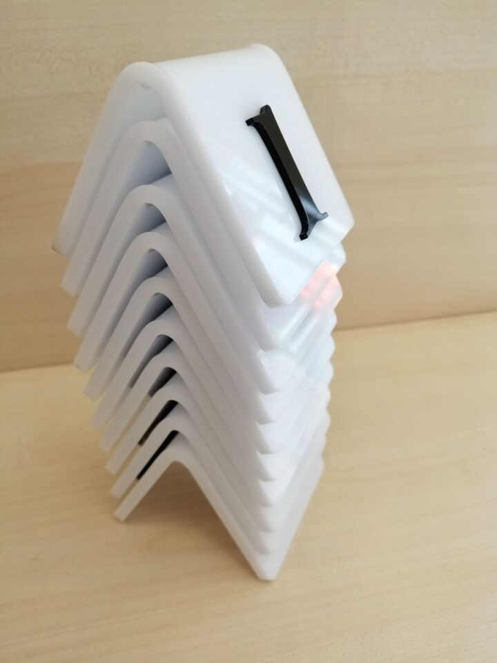 MASA NO 70X70MM(10 LU PAKET) BEYAZ-SİYAH Masa Numaraları, Pleksi Numeratörler, Çift Taraflı Numaralar, Pleksi Numara Takımı