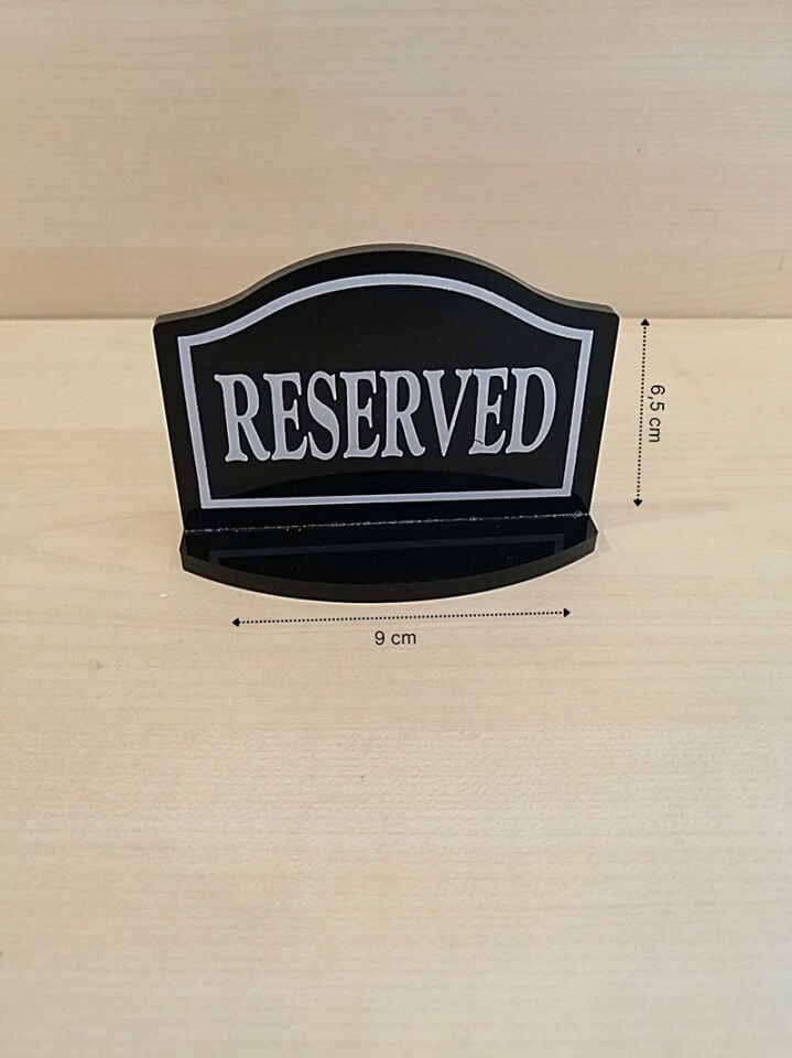 RESERVED SİYAH BEYAZ MTE(96)