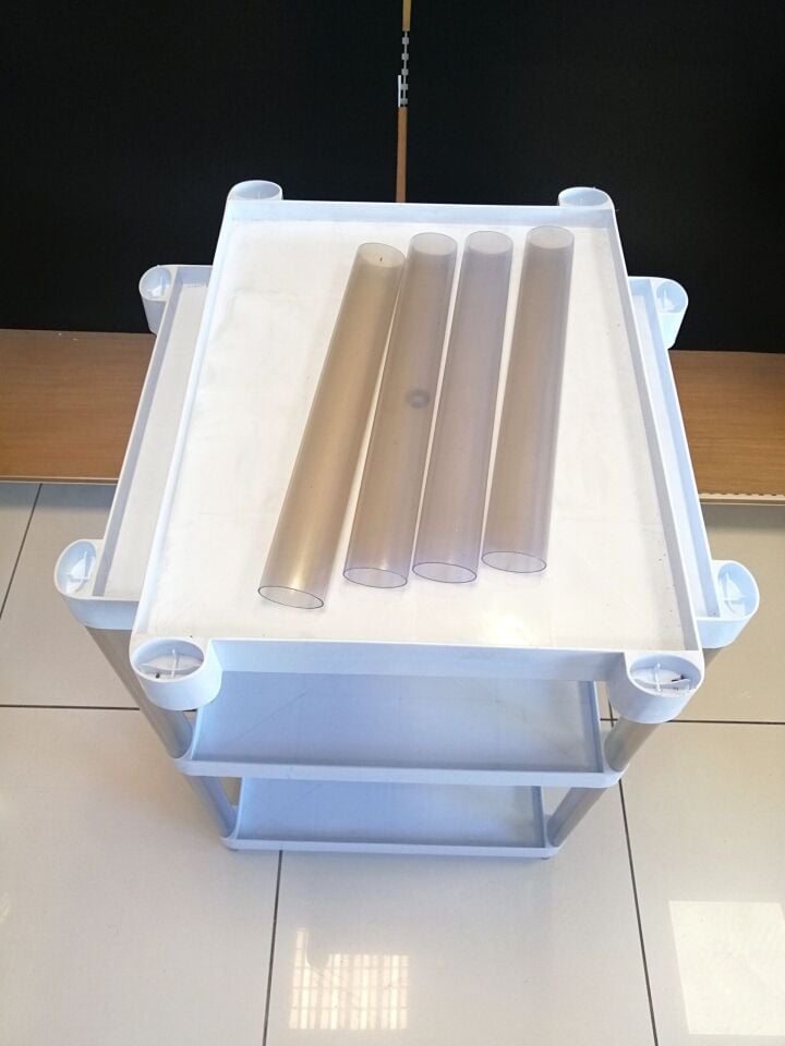 PLASTİK RAF STAND E50D40H:117,5CM