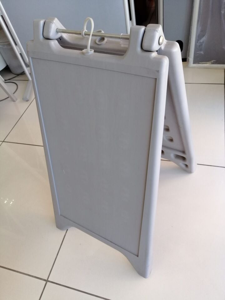 PLASTİK A PANO 40X69CM GRİ
