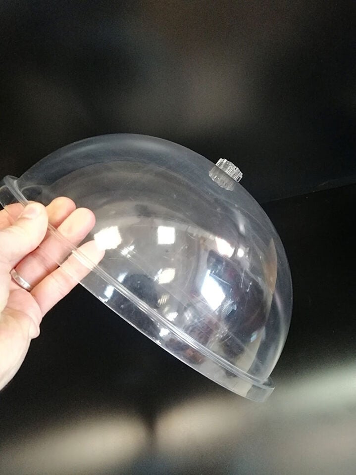 KV FANUS KAPAK 36CM Kapak Mika Küvet Teşhir Ürünü Şeffaf Ürün Gıda Teşhir, kurabiye Tatlı Kapaklı Teşhir Ürünü