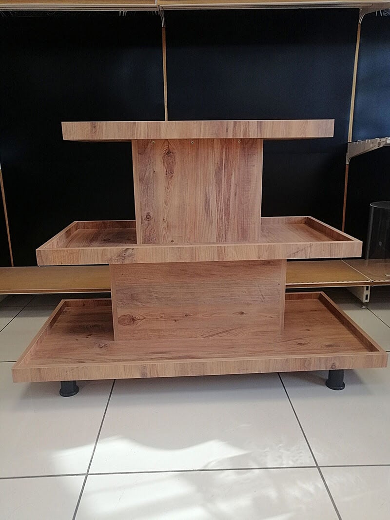STAND AHŞAP 3 KATLI H:100CM