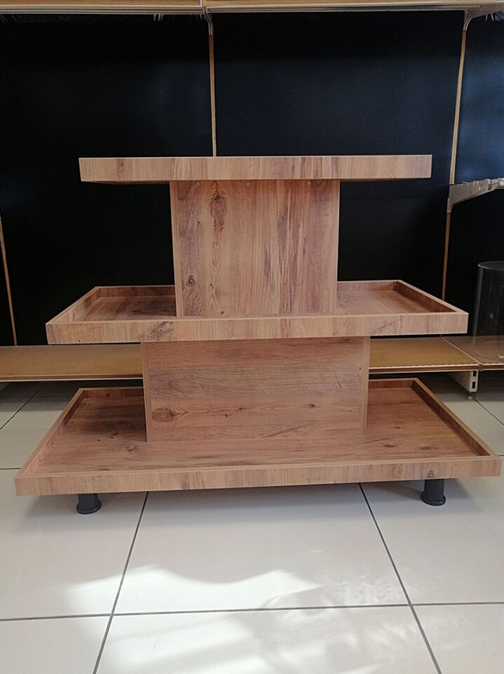 STAND AHŞAP 3 KATLI H:100CM