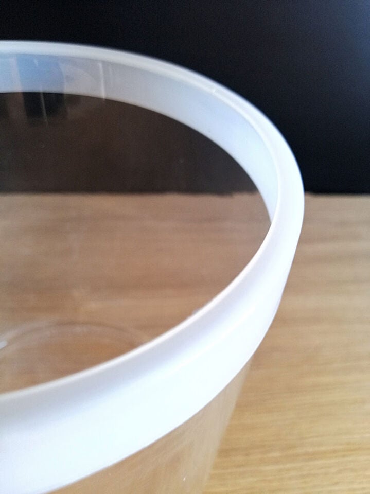 KV CAM KAVANOZ + METAL KAPAK ÇAP:14CM H:16CM 1,9LT Cam Kavanoz Cam Teşhir Ürünü Pleksi Kapak Cam Teşhir Ekipmanı