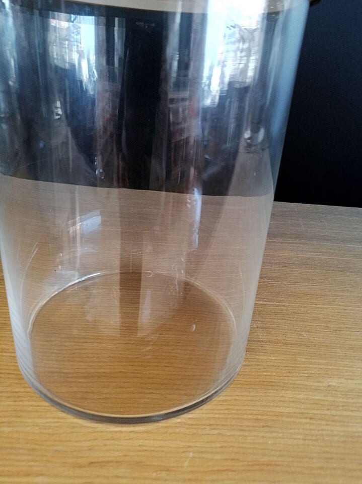 KV CAM KAVANOZ +METAL KAPAK ÇAP:14CM H:20CM 2,7LT  Cam Kavanoz Cam Teşhir Ürünü Pirinç Sarı Kapak Cam Teşhir Ekipmanı Jüt ip Aksesuar
