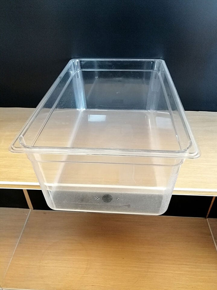 KÜVET POLİKARBON 53X32XH:20CM ŞEFFAF Zeytin Kabı Polikarbon Şeffaf Küvet Ürün Saklama Teşhir Küveti