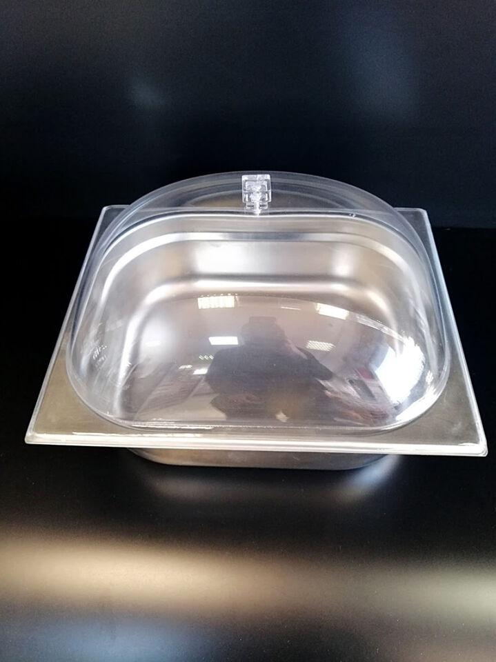 KAPAK BOMBELİ DİKDÖRTGEN 26X32CM METAL KÜVET İÇİN Şeffaf Pleksi Kapak Dayanıklı Pleksi Kapak Metal Küvet Kapağı