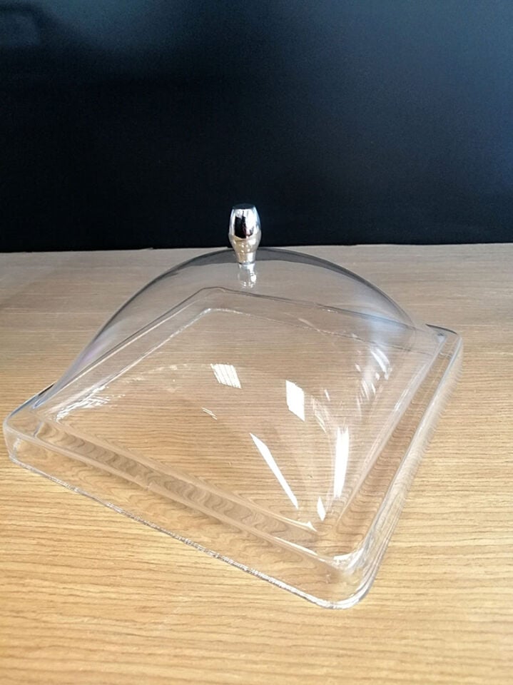 KV KÖŞELİ KAVANOZ NO:4 17,5X17,5XH:29CM KAPAKLIAkrilik Köşeli Kavanoz Şeffaf Ürün Teşhiri Tezgah önü Teşhir Ürünü