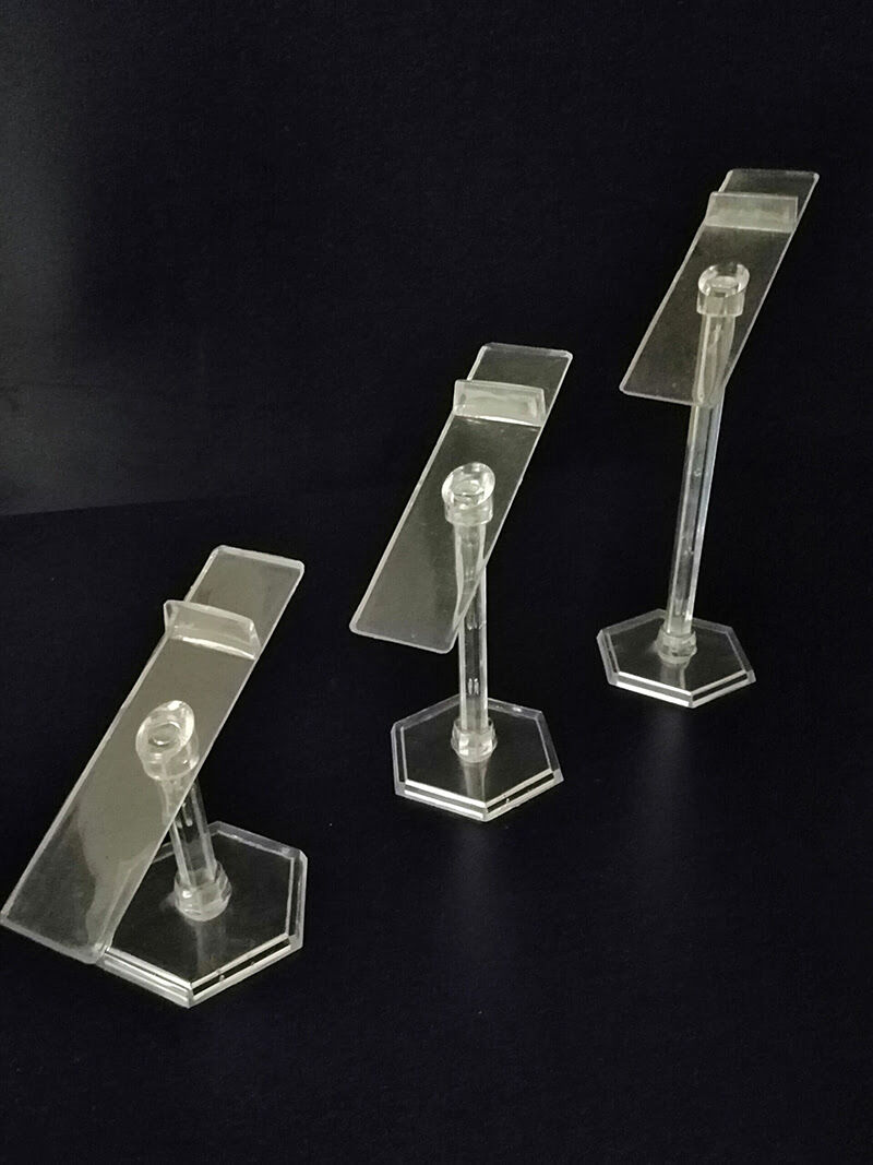 3’LÜ PRENS SET ÖKÇELİK Ayakkabı 3lü Teşhir Standı, Ayakkabı Vitrini için Teşhir Stand