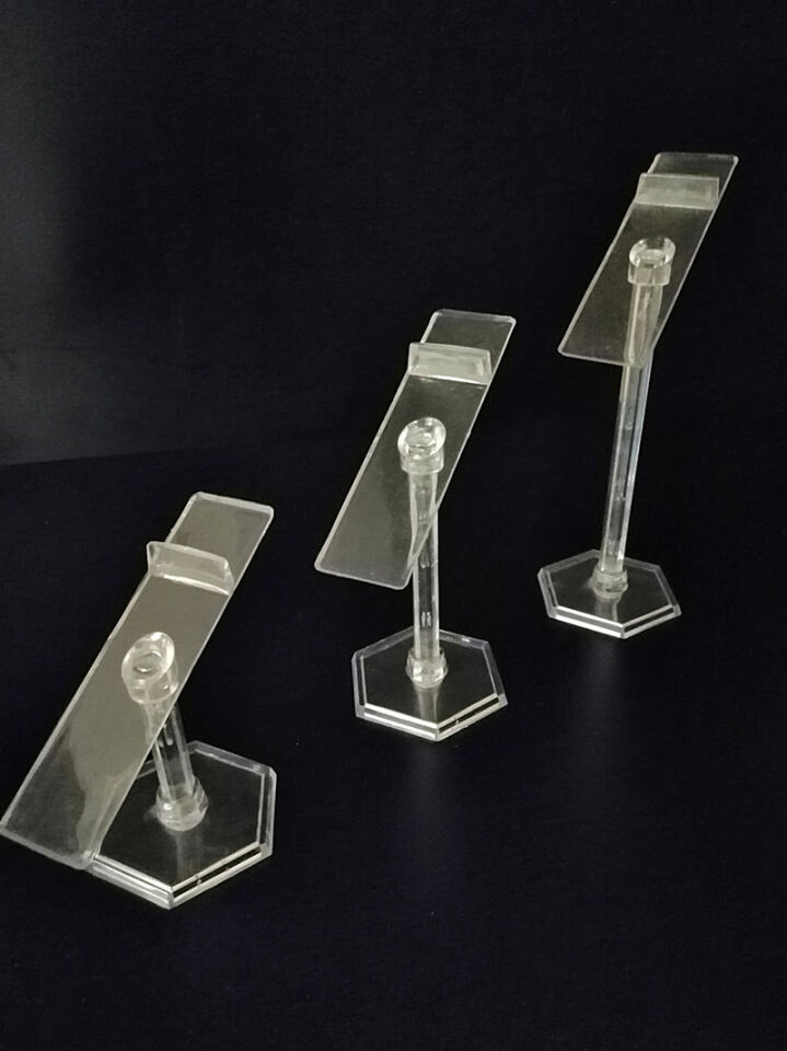 3’LÜ PRENS SET ÖKÇELİK Ayakkabı 3lü Teşhir Standı, Ayakkabı Vitrini için Teşhir Stand