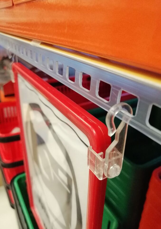 DELİKLİ PERVAZ 100CM Yapışkanlı Ürün Asma Delikli Askı için Pervaz Tavan Askı Pervazı