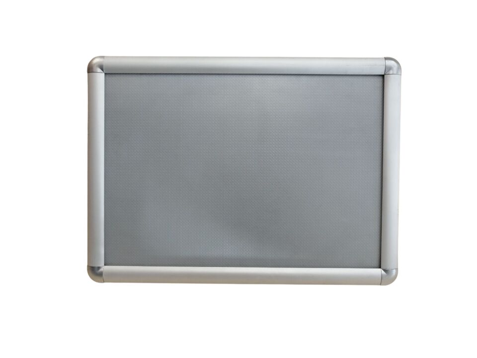 ALÜMİNYUM ÇERÇEVE 25MM A3 (29 x 42 cm) Kenarları Açılır Çerçeve Afiş Çerçevesi Ayaklı Alüminyum Gri A3 Pano