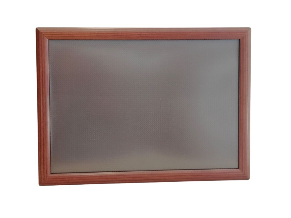 ALÜMİNYUM ÇERÇEVE 25MM A3 (29 x 42 cm) Kenarları Açılır Çerçeve Afiş Çerçevesi Alüminyum Ahşap Görünümlü A3 Pano Çerçeve