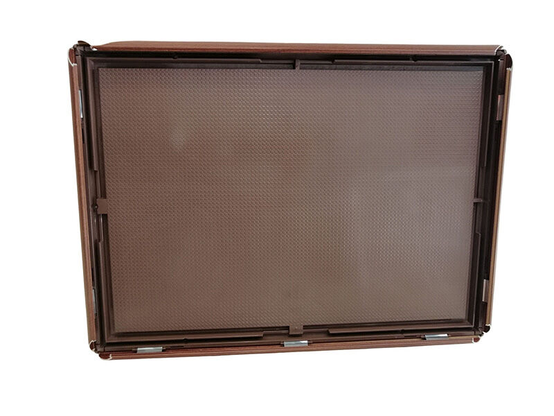 ALÜMİNYUM ÇERÇEVE 25MM A3 (29 x 42 cm) Kenarları Açılır Çerçeve Afiş Çerçevesi Alüminyum Ahşap Görünümlü A3 Pano Çerçeve