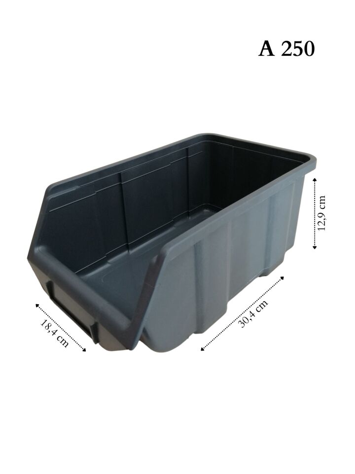PLASTİK AVADANLIK A250 GRİ
