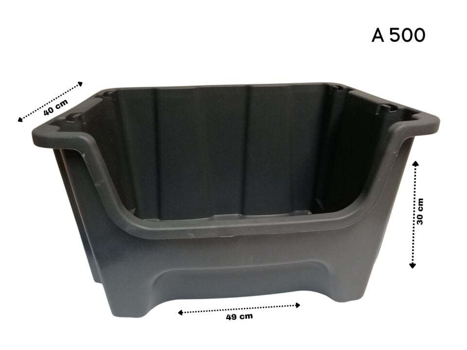 PLASTİK AVADANLIK A500 GRİ