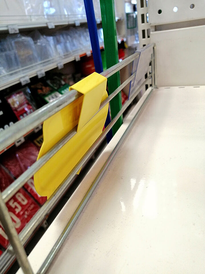 KULAKÇIK GEÇME PLASTİK ‘FIRSAT’ İndirim Etiketi Sarı Etiket Kampanya Etiketleri Raf Önü Fiyat Etiketi Ürün Etiketi