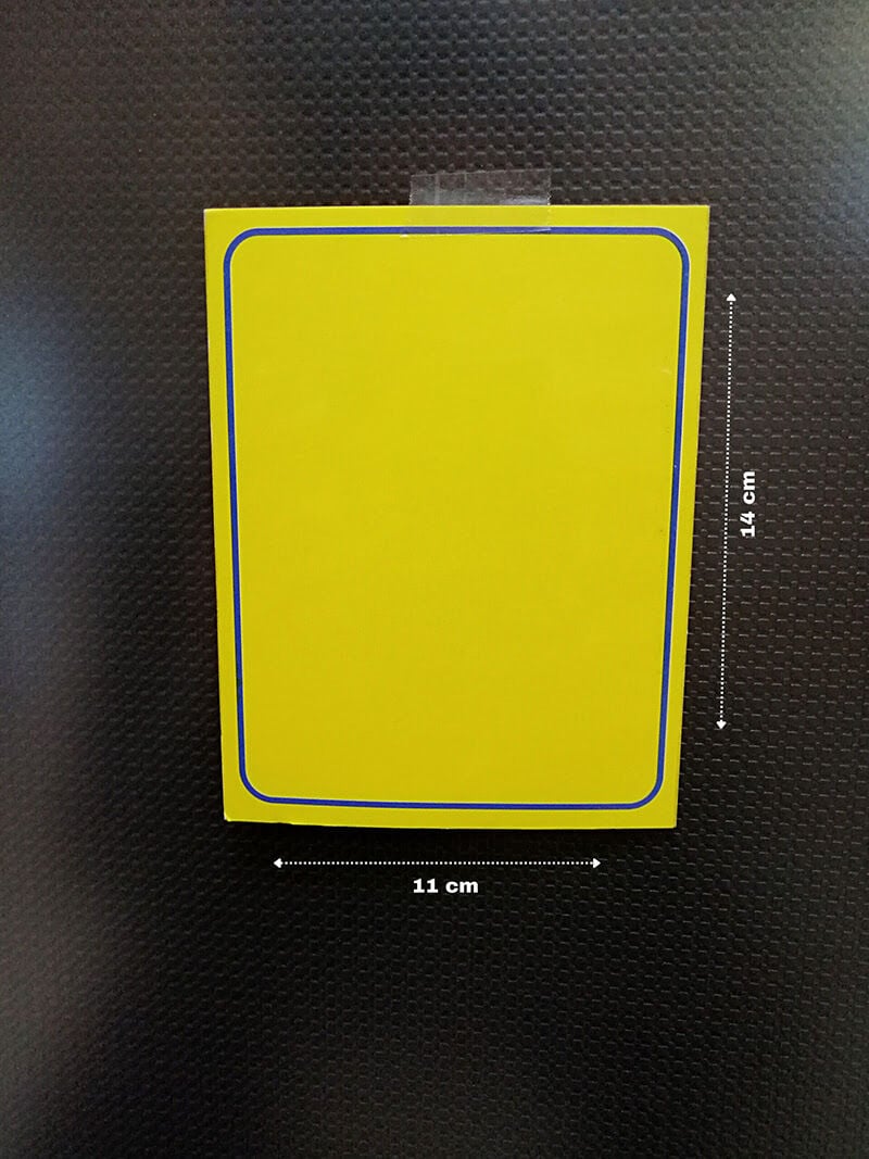 SELEFONLU SİLİNEBİLİR 14X11 (A6)