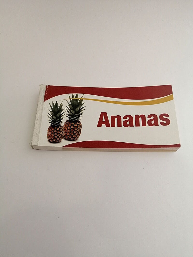 EKSPRESS KASET MEYVE KARNESİ Manav Etiketlikleri İçin Meyve Resimleri ve İsimleri