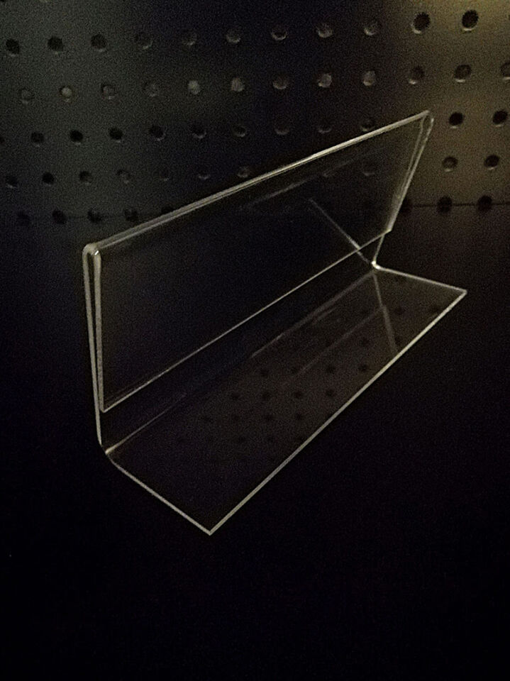 PLEKSİ ETİKETLİK YAN ARKAYA AÇILI (16,5cm x H:8cm)