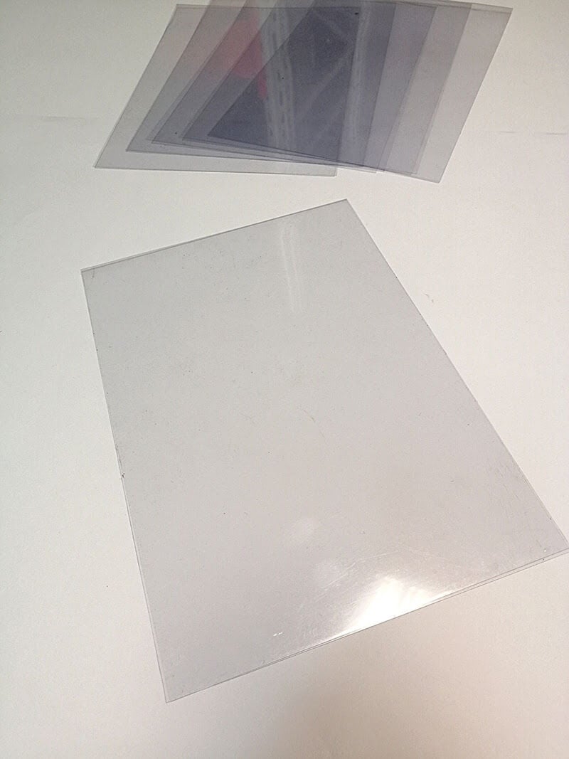 ÇERÇEVE HOCH-U CEP A3 Pvc Asestat A3 Boyutu Şeffaf PVC Cep