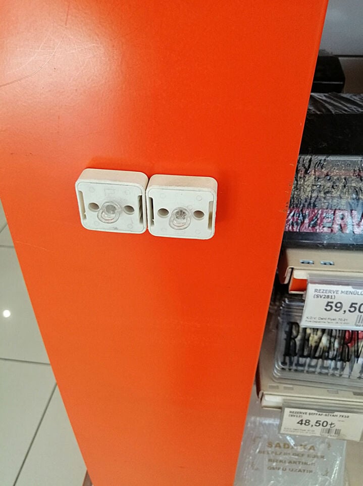 ÇERÇEVE MIKNATISLI TAVAN HALKASI BEYAZ Mıknatıslı Tavan Askısı Tavan Çengeli Beyaz Halka