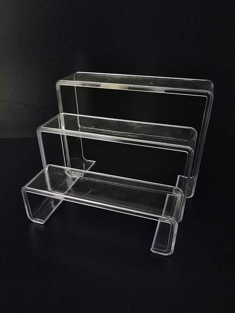 3LÜ MERDİVEN SET Ayakkabı Teşhir Standı 3lü Teşhir Podyum Stand