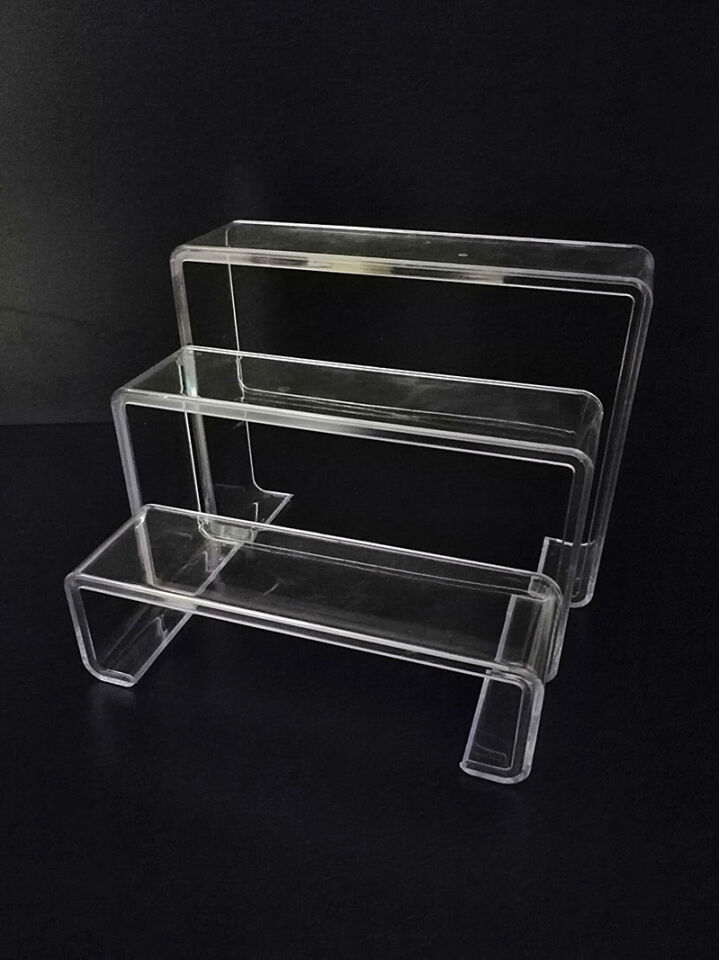 3LÜ MERDİVEN SET Ayakkabı Teşhir Standı 3lü Teşhir Podyum Stand
