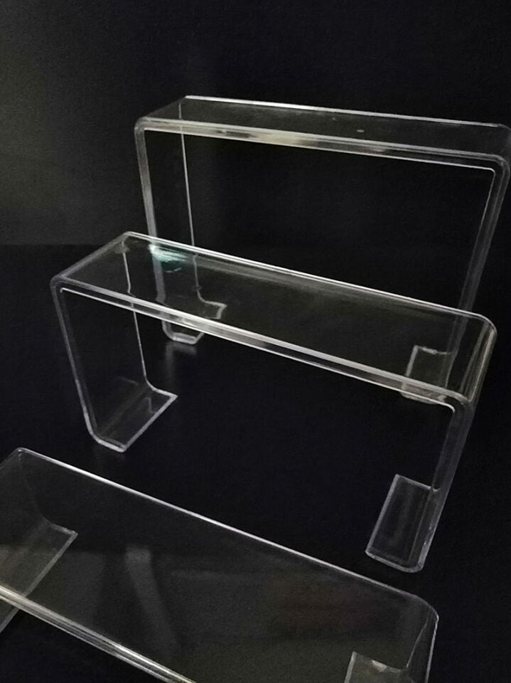 3LÜ MERDİVEN SET Ayakkabı Teşhir Standı 3lü Teşhir Podyum Stand