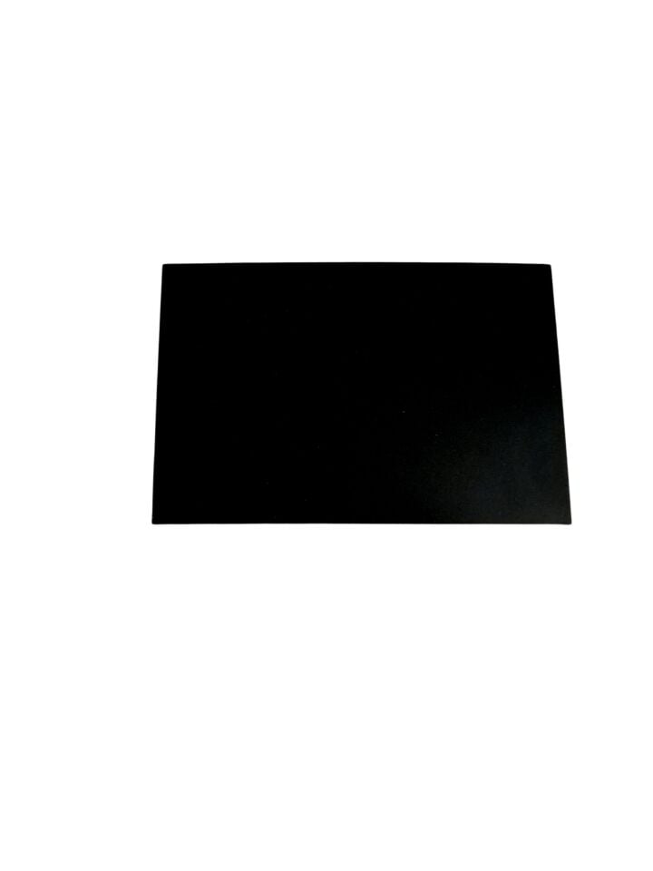 KARA TAHTA A7 YAZISIZ (10cm x H:7,5cm) Silinebilir Dekoratif Etiket ve Etiketlik PVC Siyah Etiket