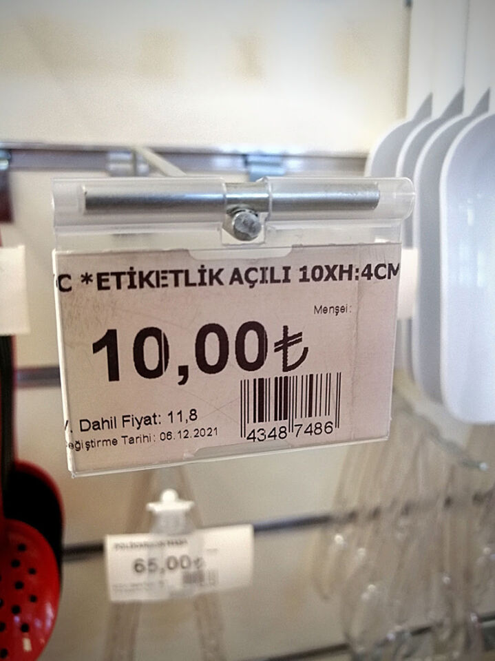 PVC ETİKETLİK ŞEFFAF (40X60)