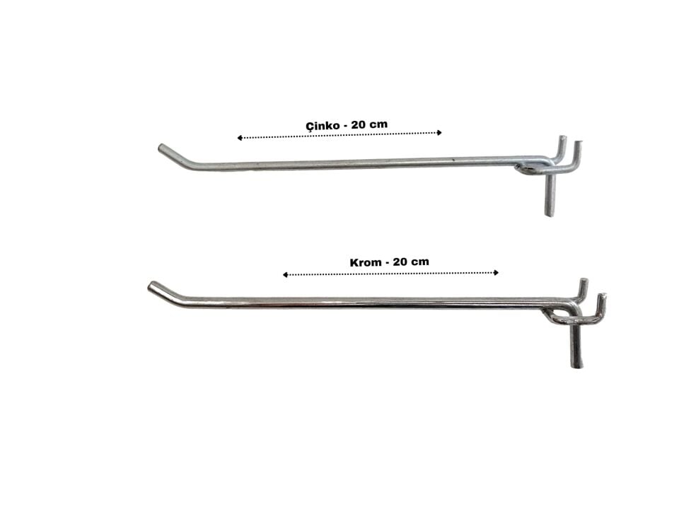 TEL ASKI DELİKLİ PANO (200X6) KROM