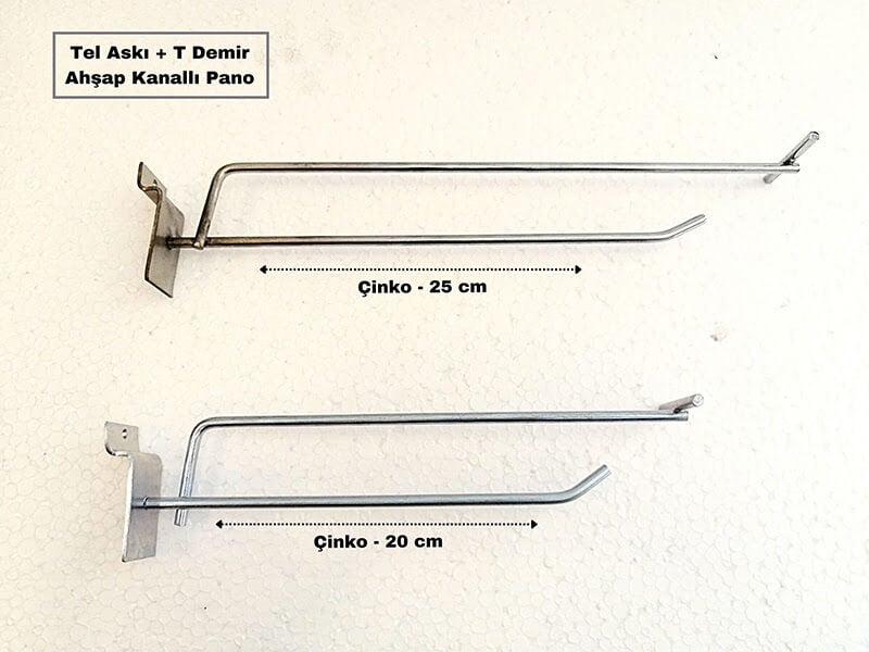 TEL ASKI+ T. AHŞAP KANALLI PANO (250X6) ÇİNKO