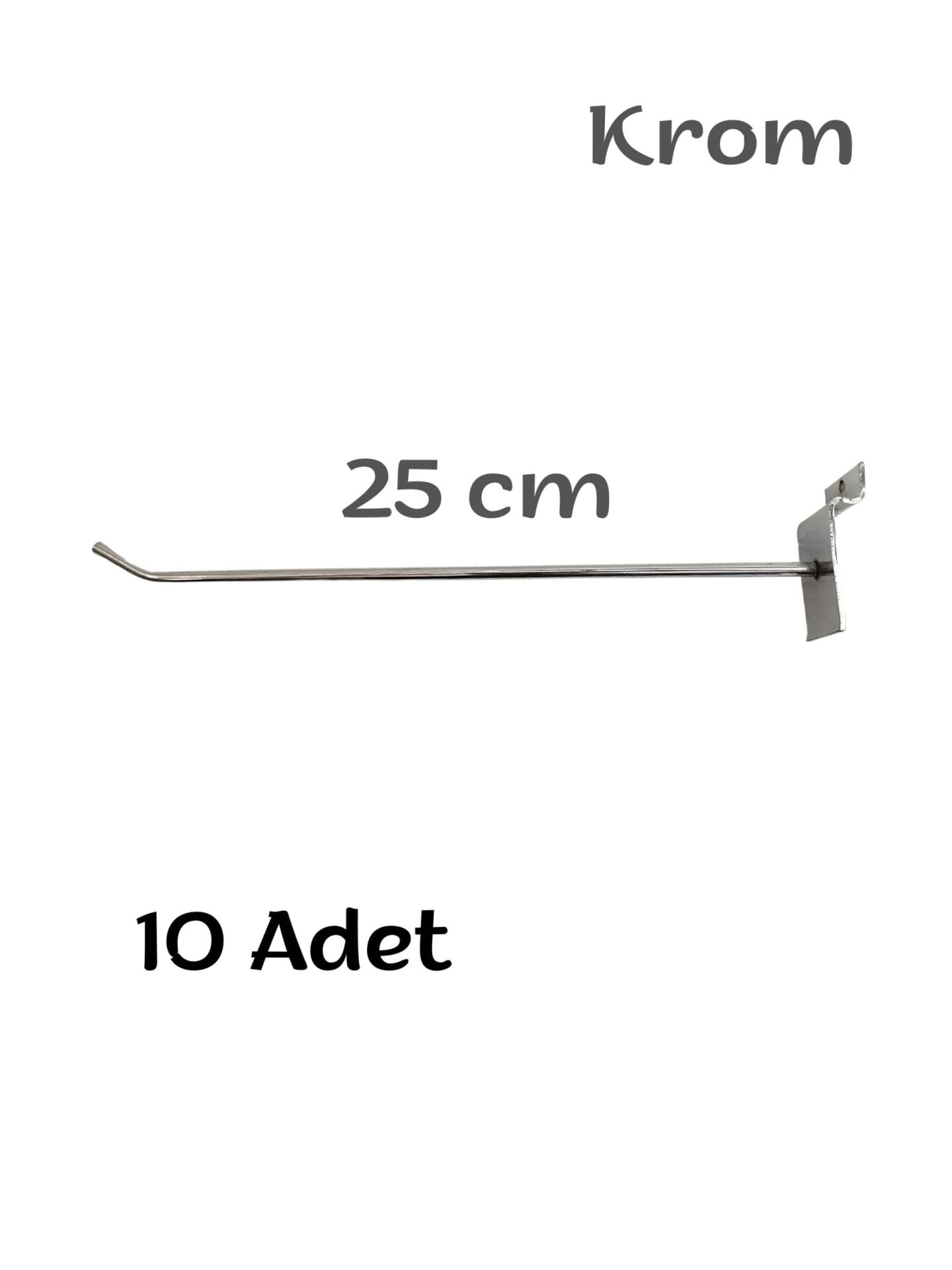 TEL ASKI AHŞAP KANALLI PANO (250X6) KROM