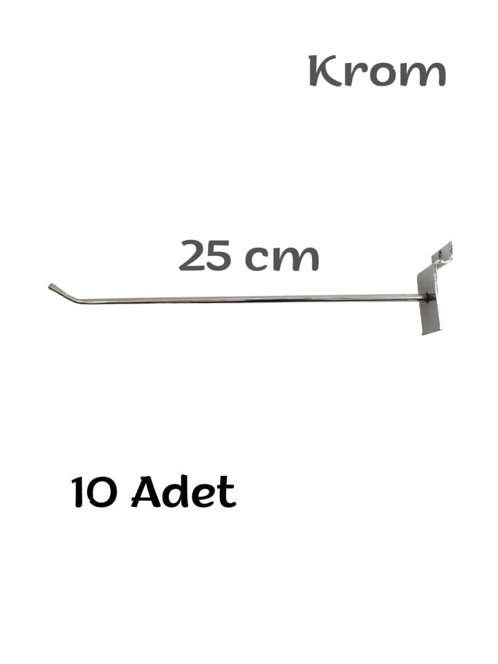 TEL ASKI AHŞAP KANALLI PANO (250X6) KROM